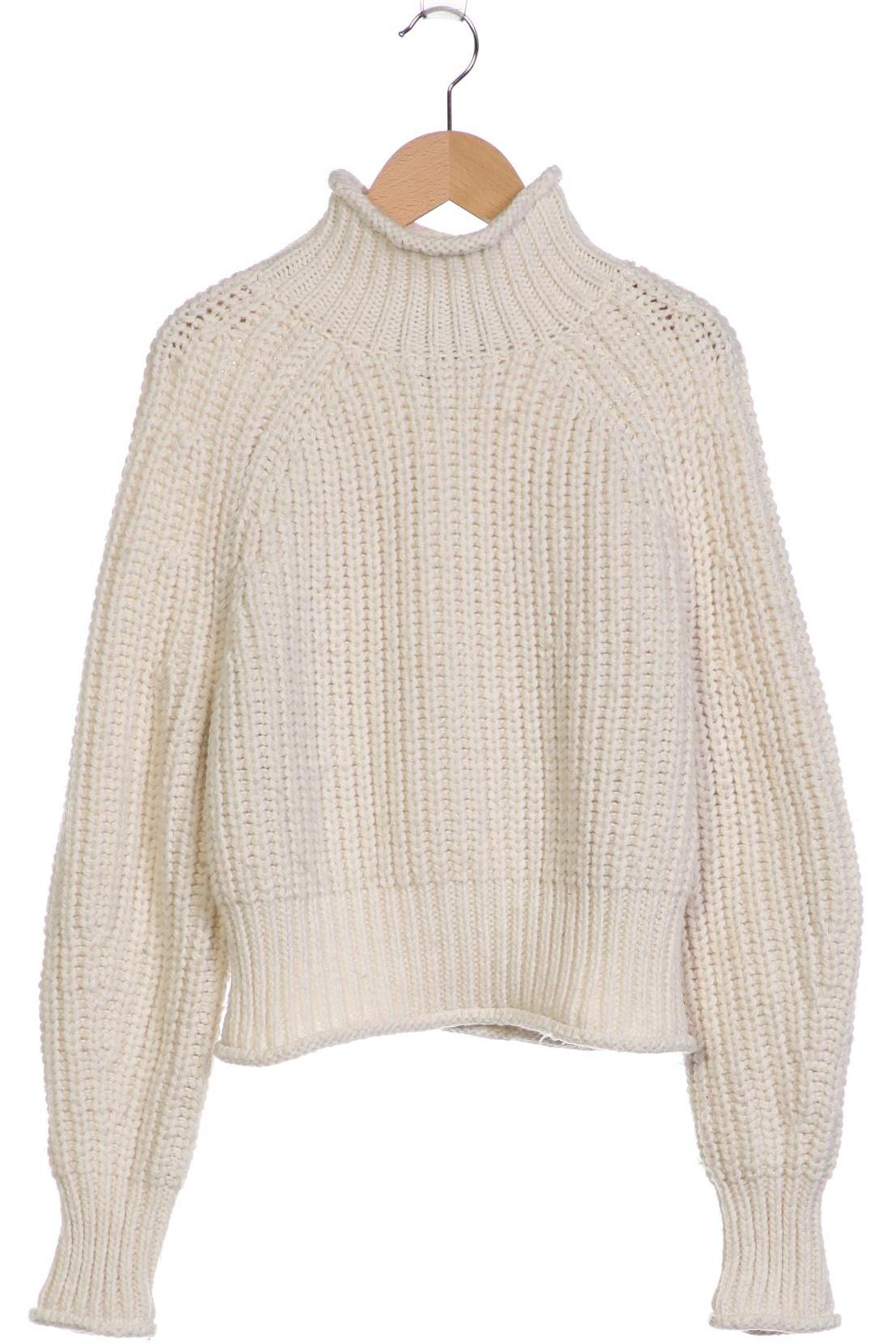 

H&M Damen Pullover, cremeweiß, Gr. 36