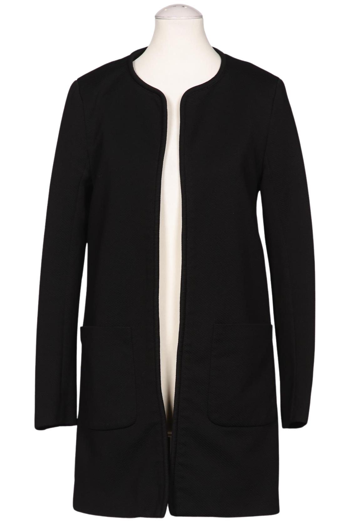 

H&M Damen Mantel, schwarz, Gr. 34