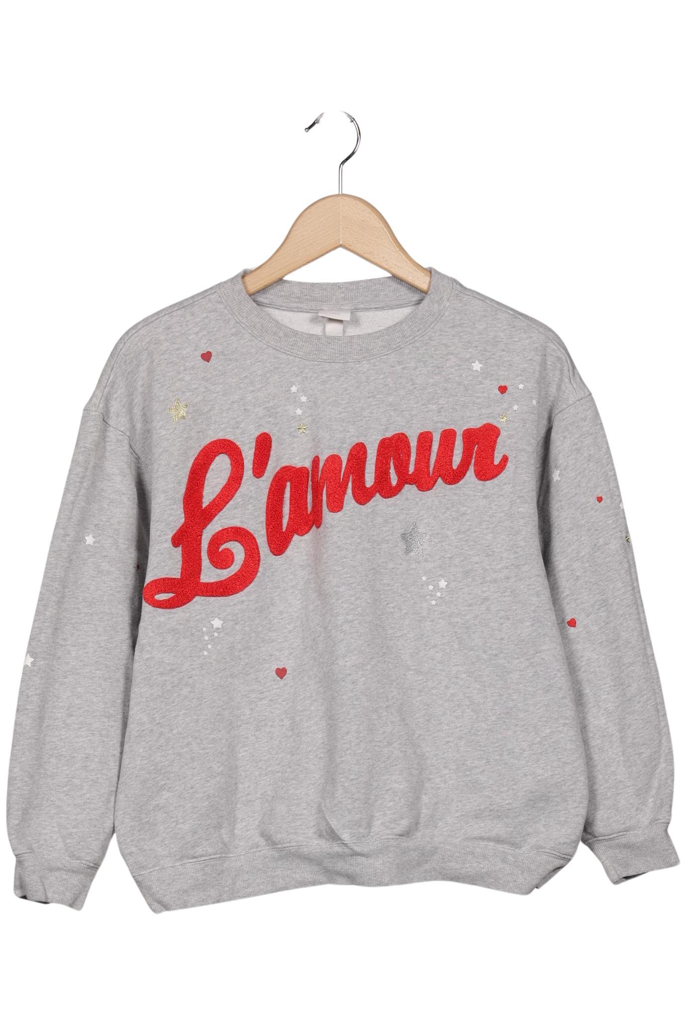 

H&M Damen Sweatshirt, grau, Gr. 36
