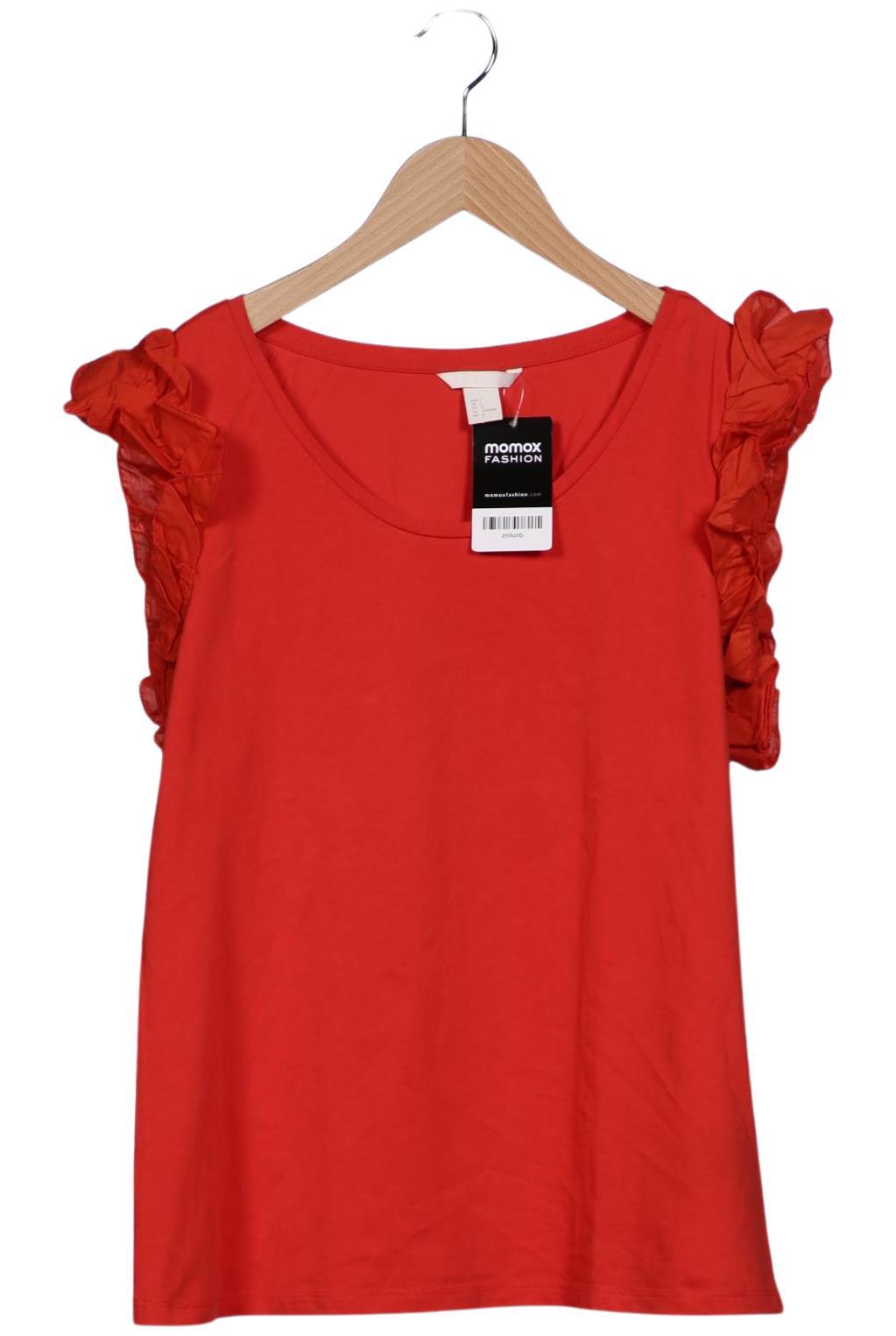 

H&M Damen T-Shirt, orange, Gr. 42