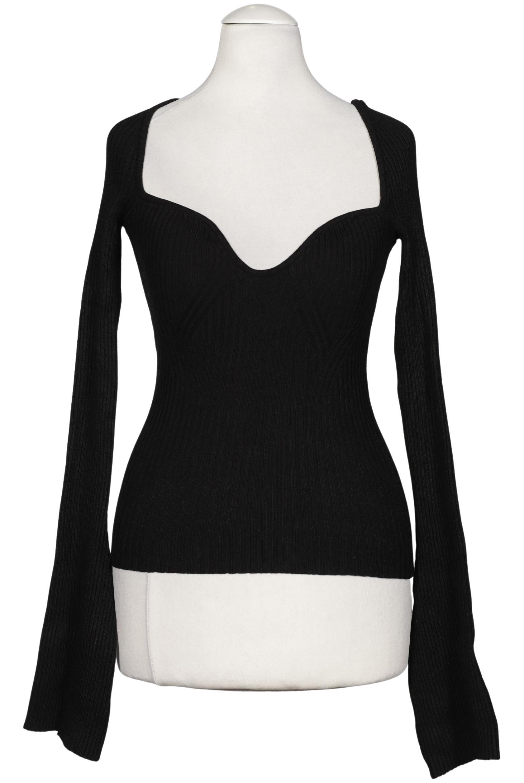 

H&M Damen Pullover, schwarz, Gr. 34