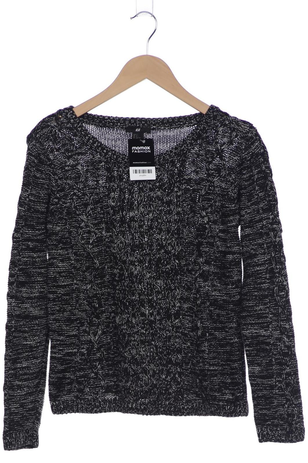 

H&M Damen Pullover, schwarz, Gr. 36