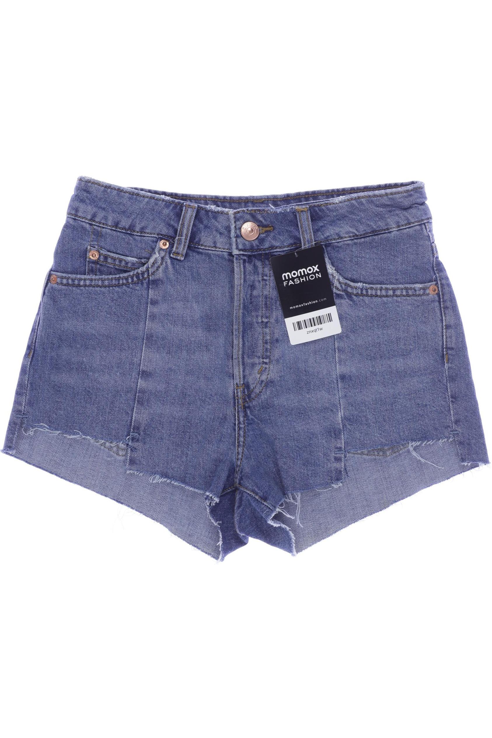 

H&M Damen Shorts, blau, Gr. 34