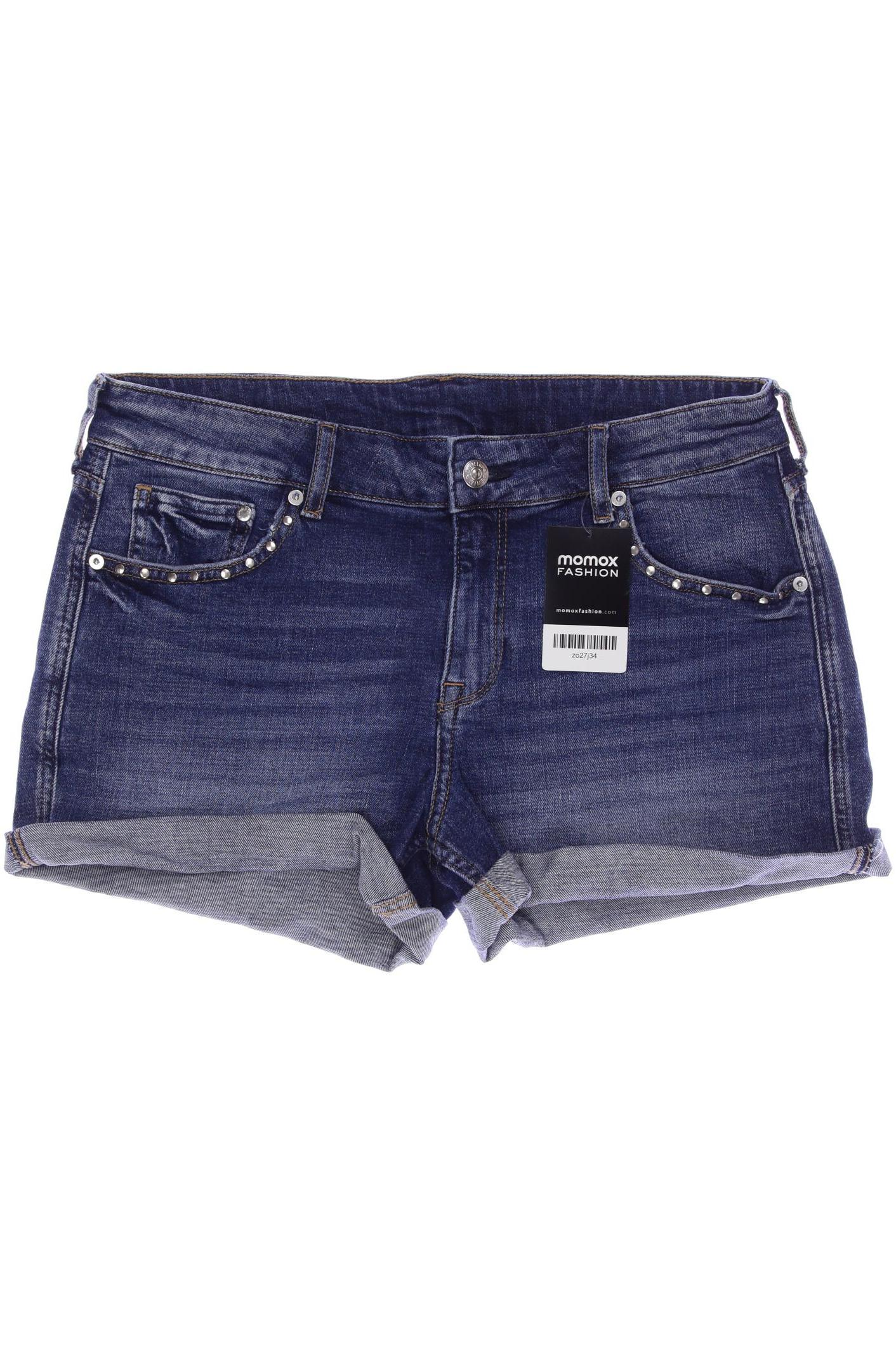

H&M Damen Shorts, blau, Gr. 40
