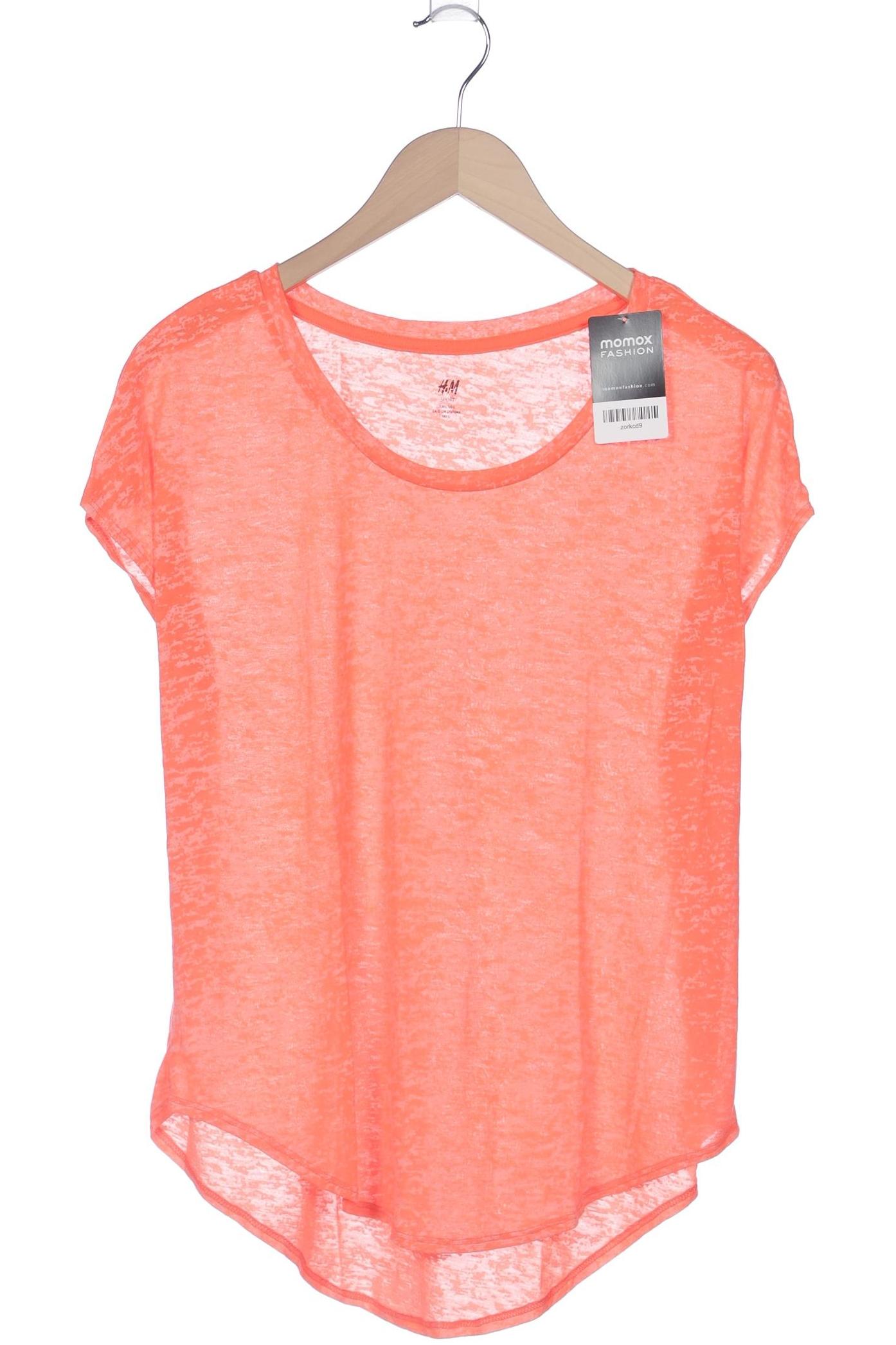 

H&M Damen T-Shirt, neon, Gr. 42