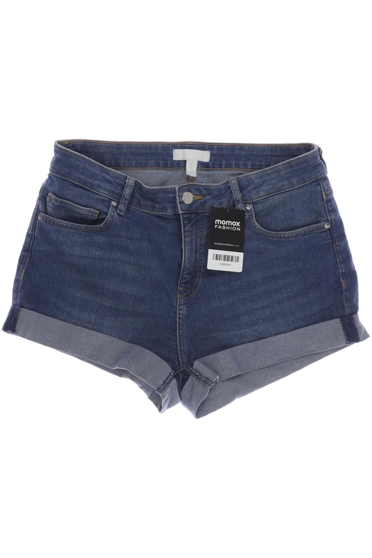 

H&M Damen Shorts, blau, Gr. 38