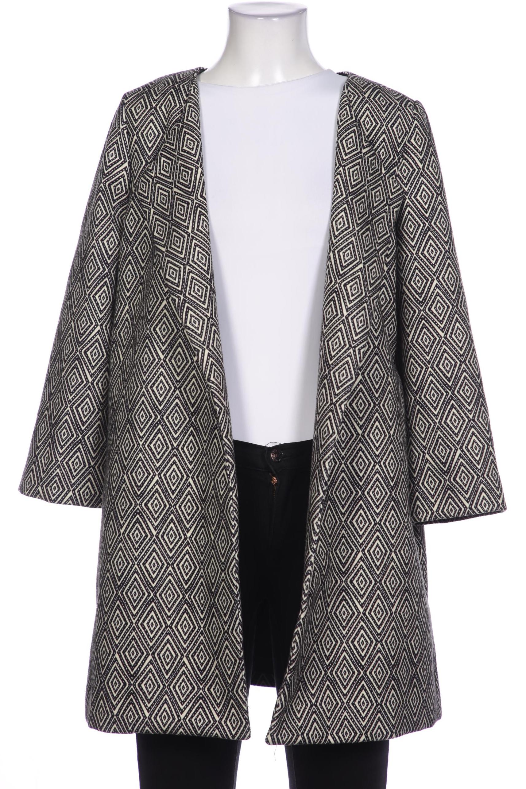 

H&M Damen Mantel, schwarz, Gr. 38