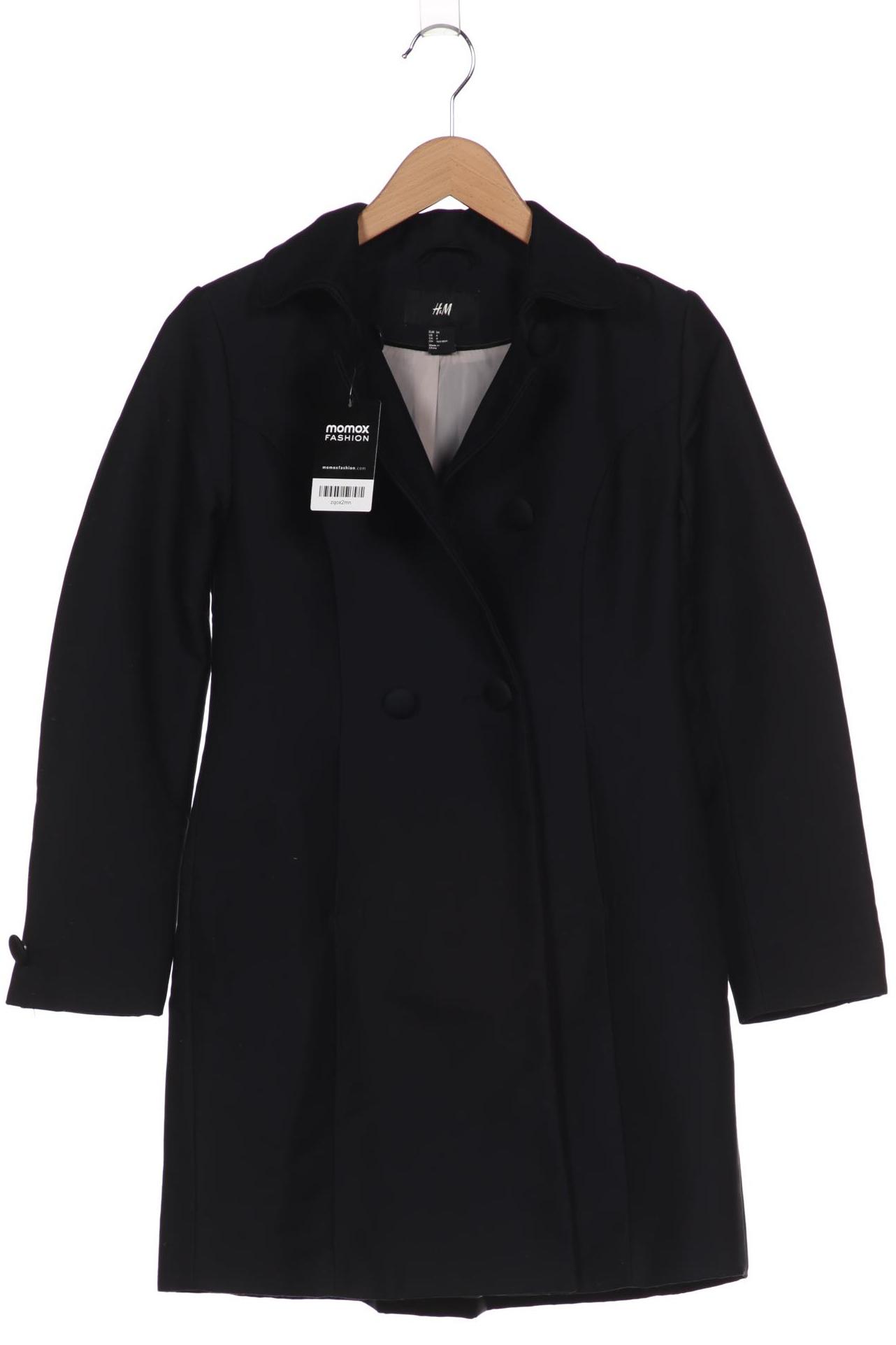 

H&M Damen Mantel, marineblau
