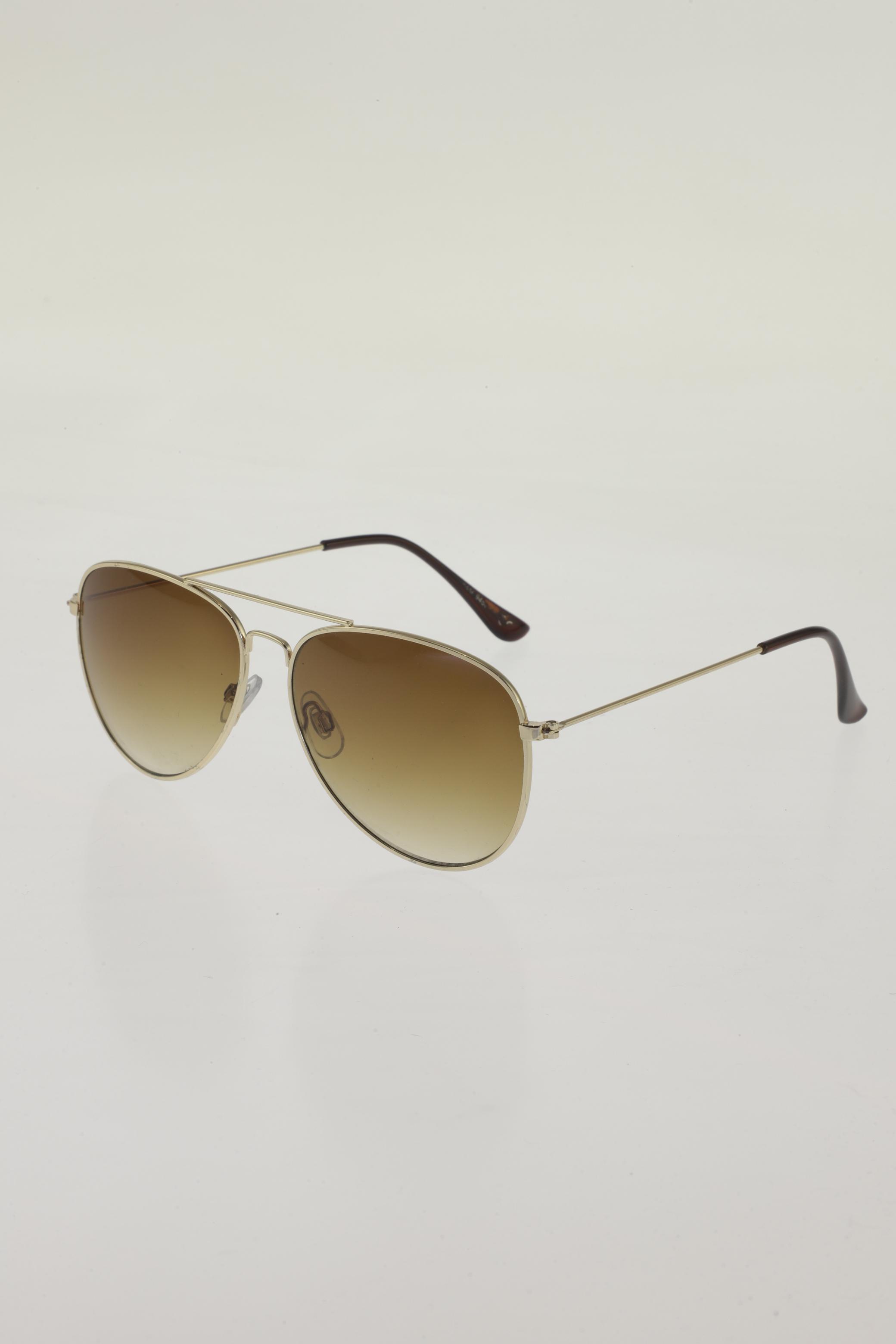 

H&M Damen Sonnenbrille, gold, Gr.