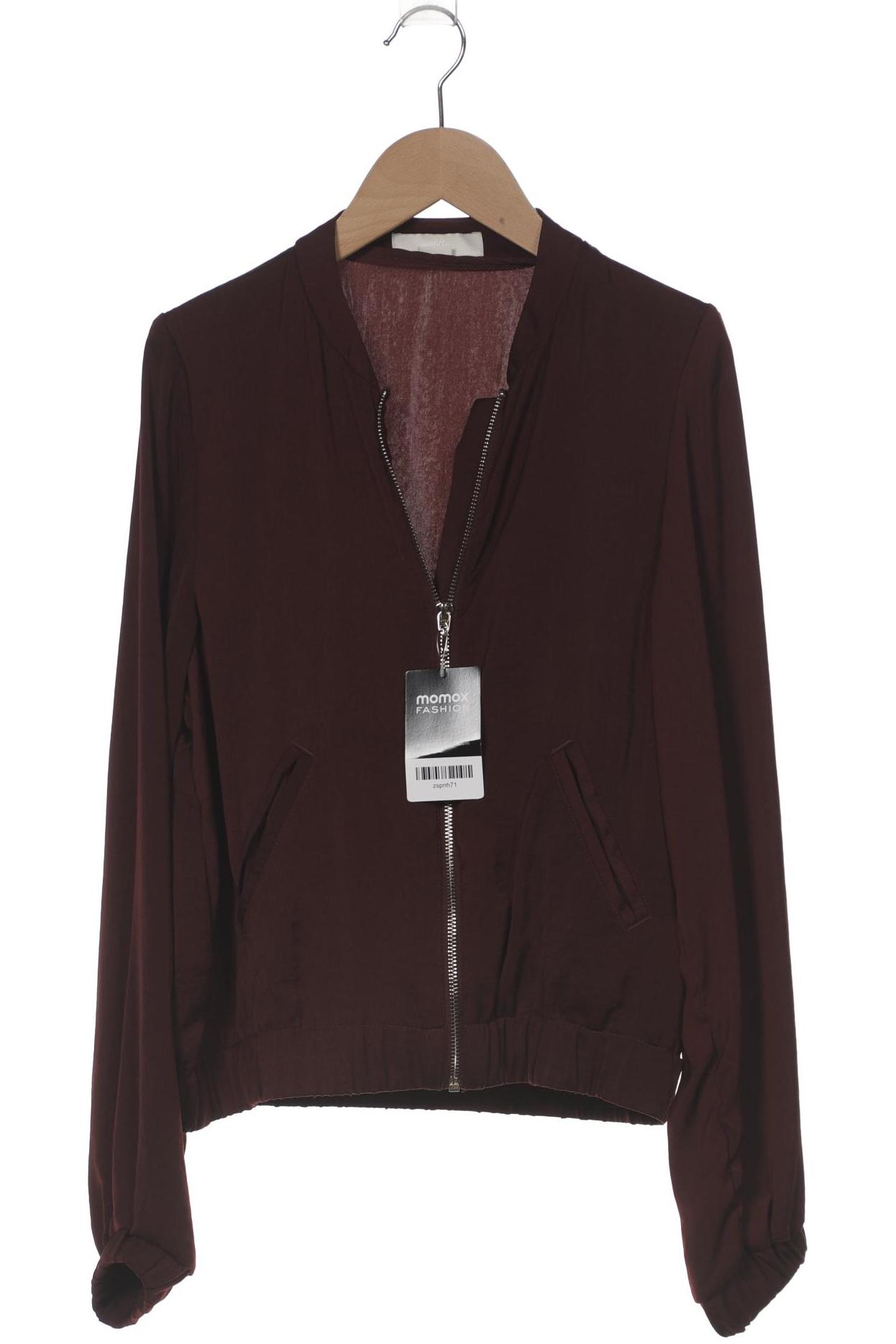 

H&M Damen Jacke, bordeaux, Gr. 34