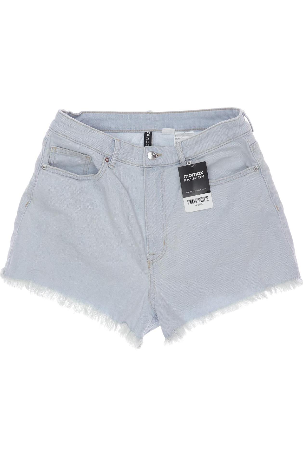

H&M Damen Shorts, hellblau, Gr. 40