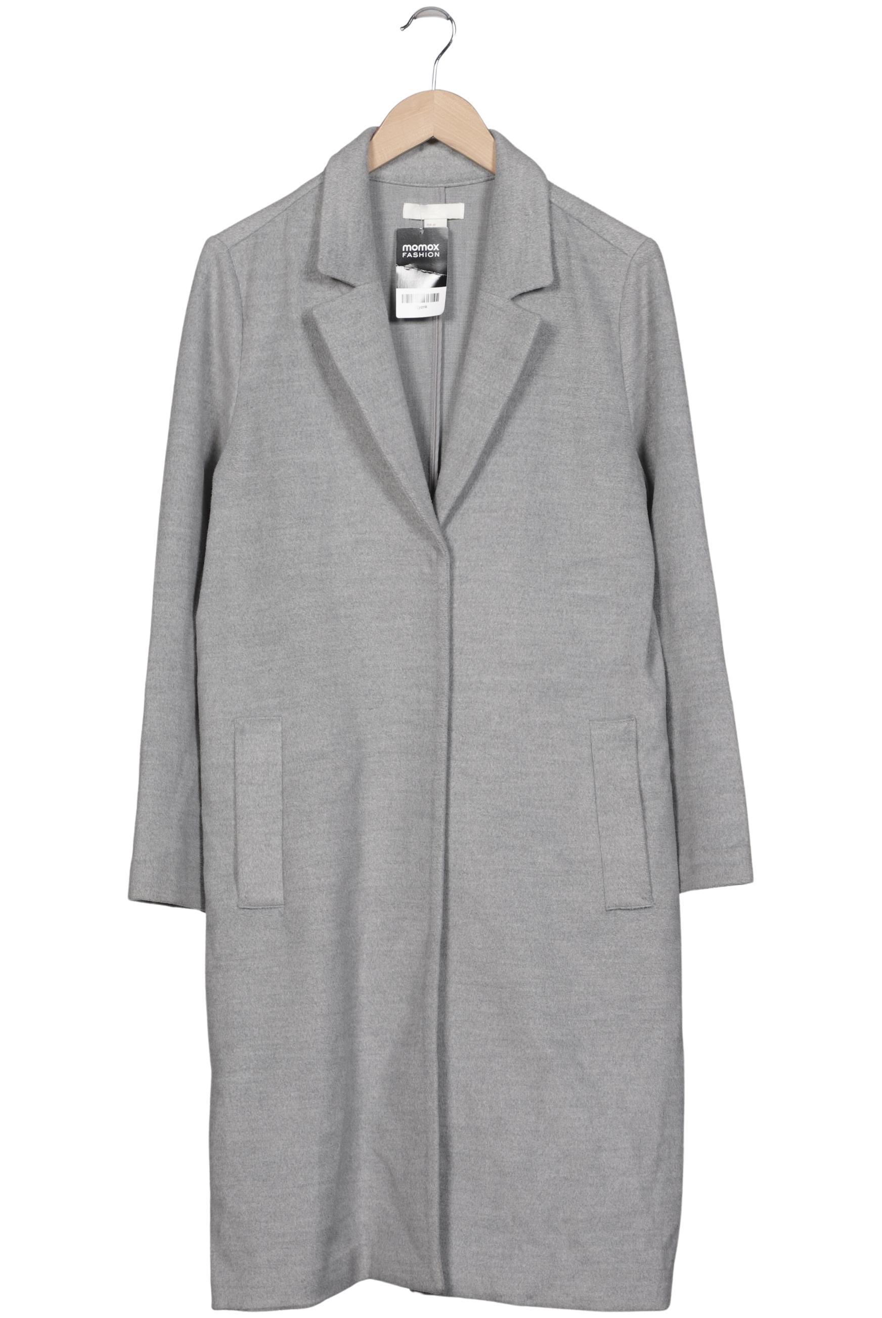 

H&M Damen Mantel, grau, Gr. 40