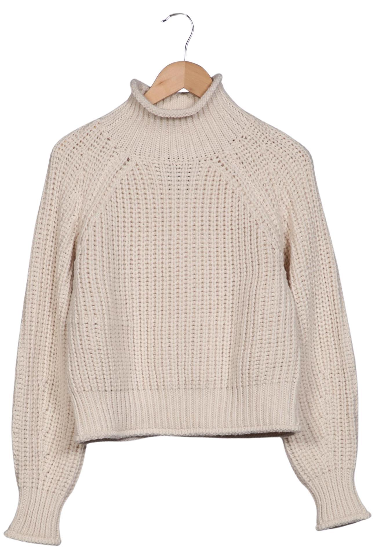 

H&M Damen Pullover, weiß, Gr. 38