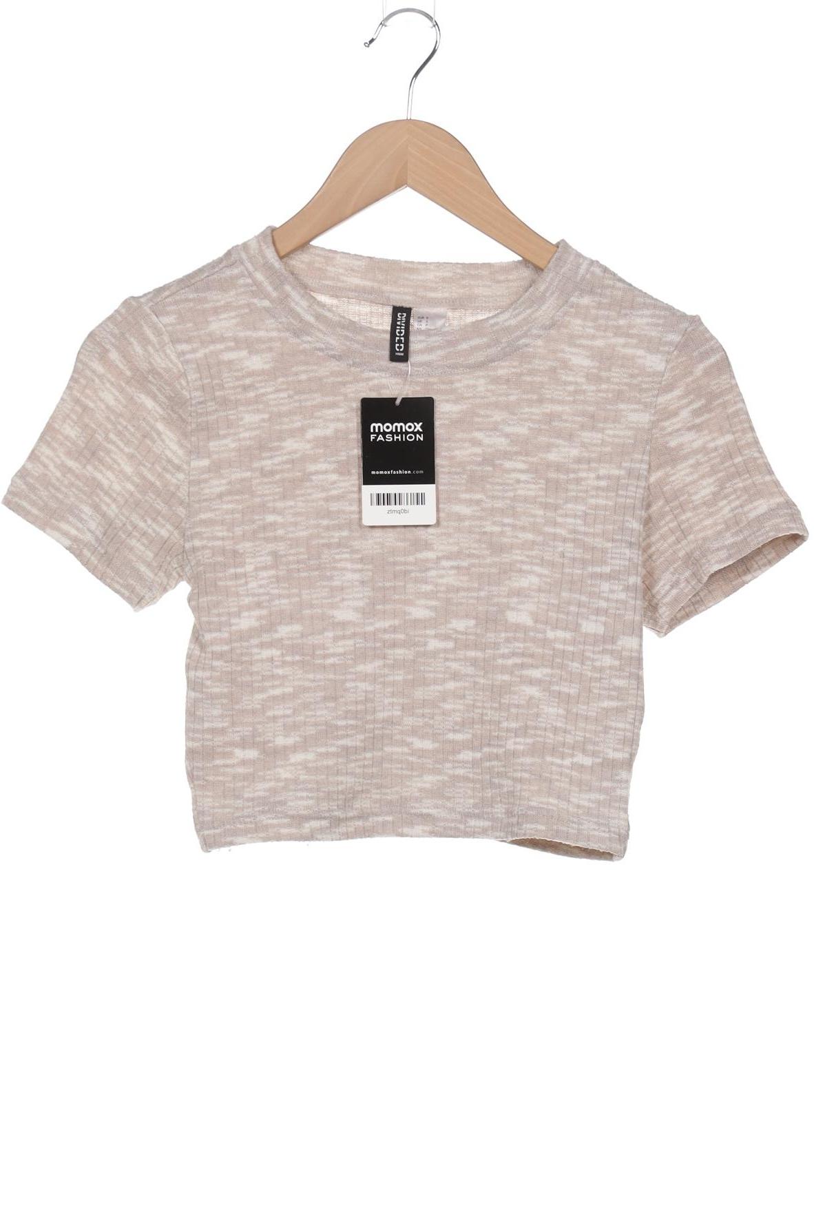 

H&M Damen T-Shirt, grau, Gr. 36