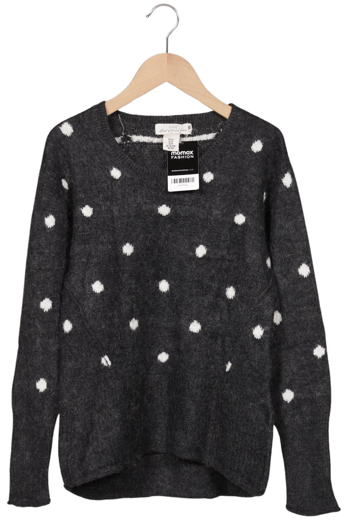 

H&M Damen Pullover, grau, Gr. 34