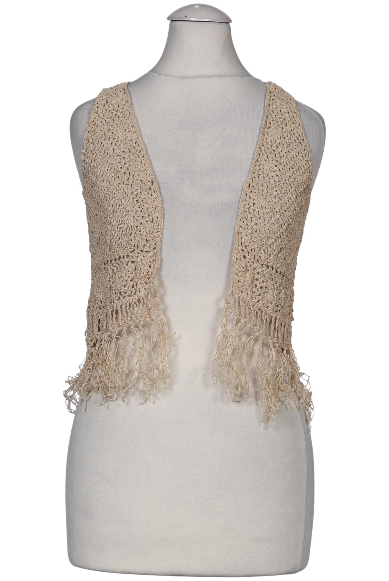 

H&M Damen Weste, beige, Gr. 34