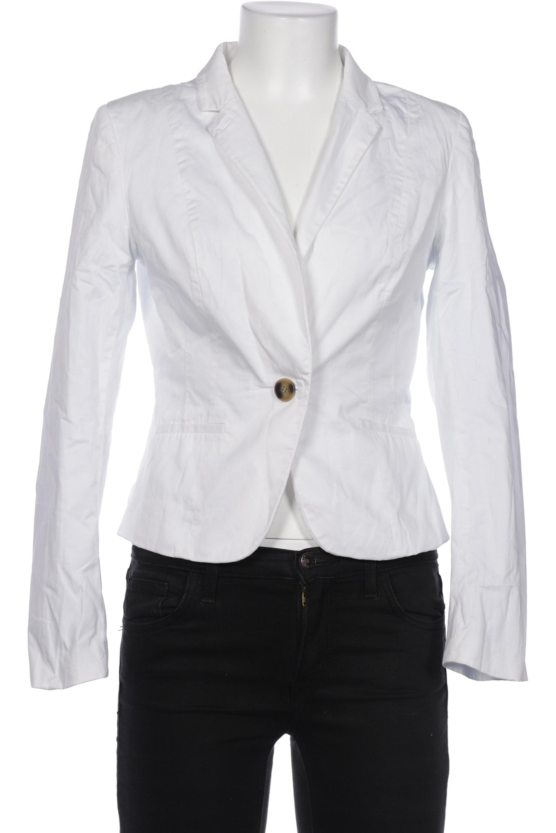 

H&M Damen Blazer, weiß, Gr. 38