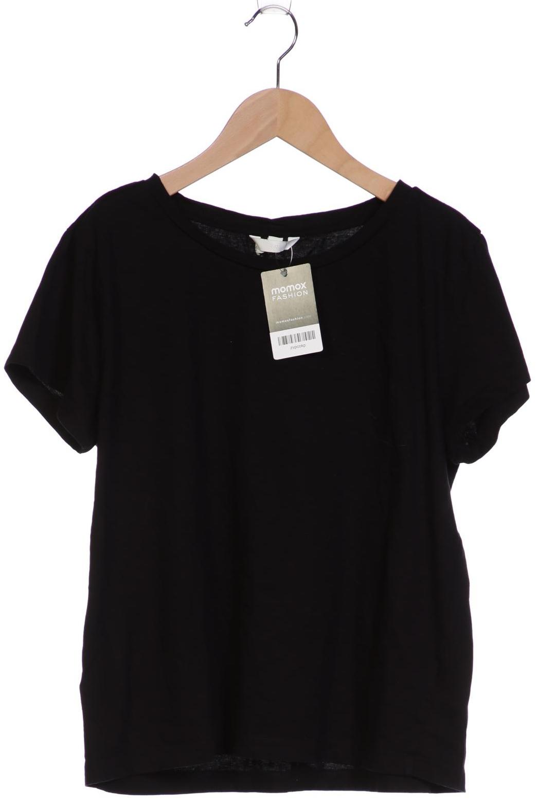 

H&M Damen T-Shirt, schwarz