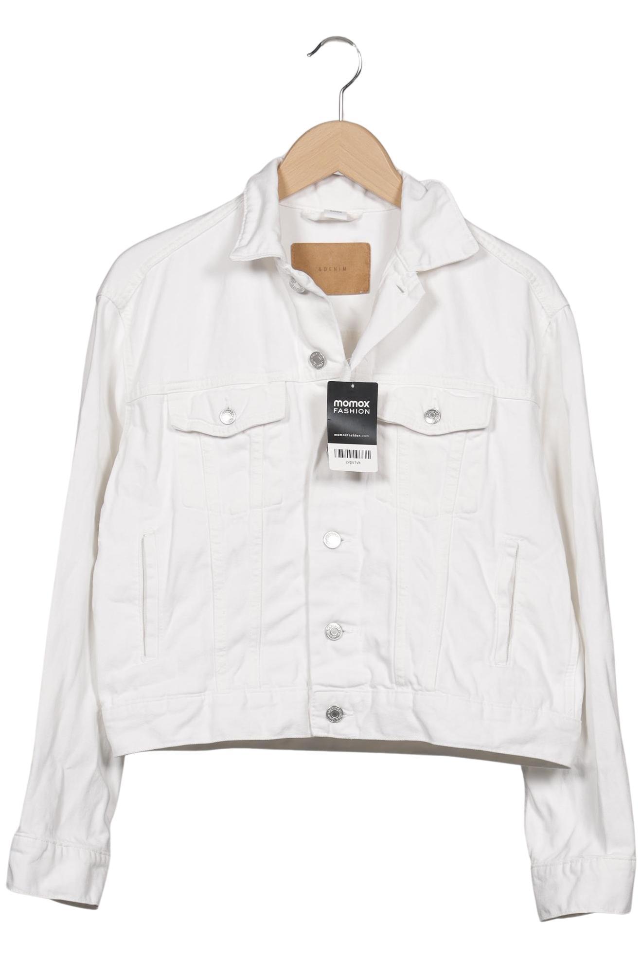 

H&M Damen Jacke, weiß, Gr. 36