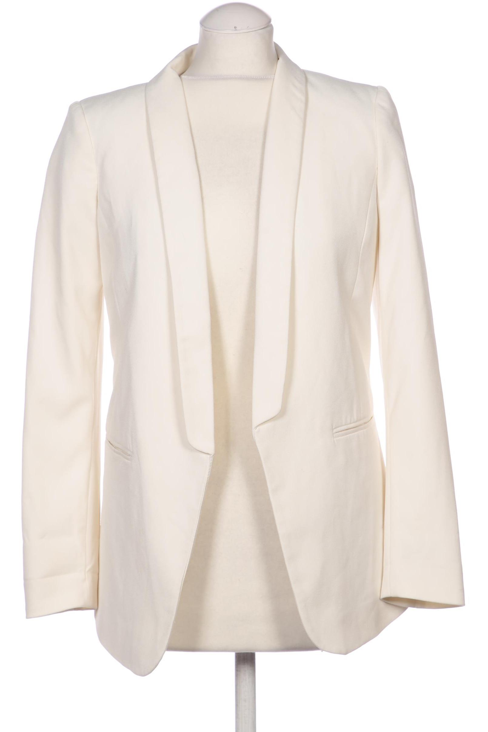 

H&M Damen Blazer, cremeweiß, Gr. 36