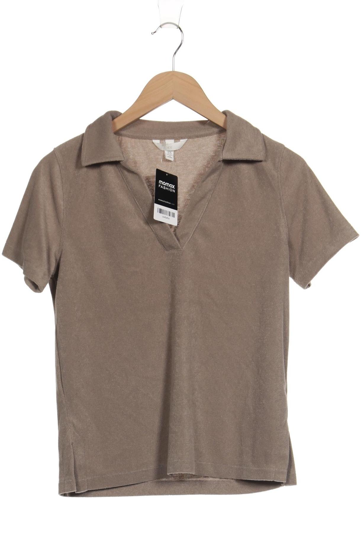 

H&M Damen T-Shirt, grau, Gr. 34