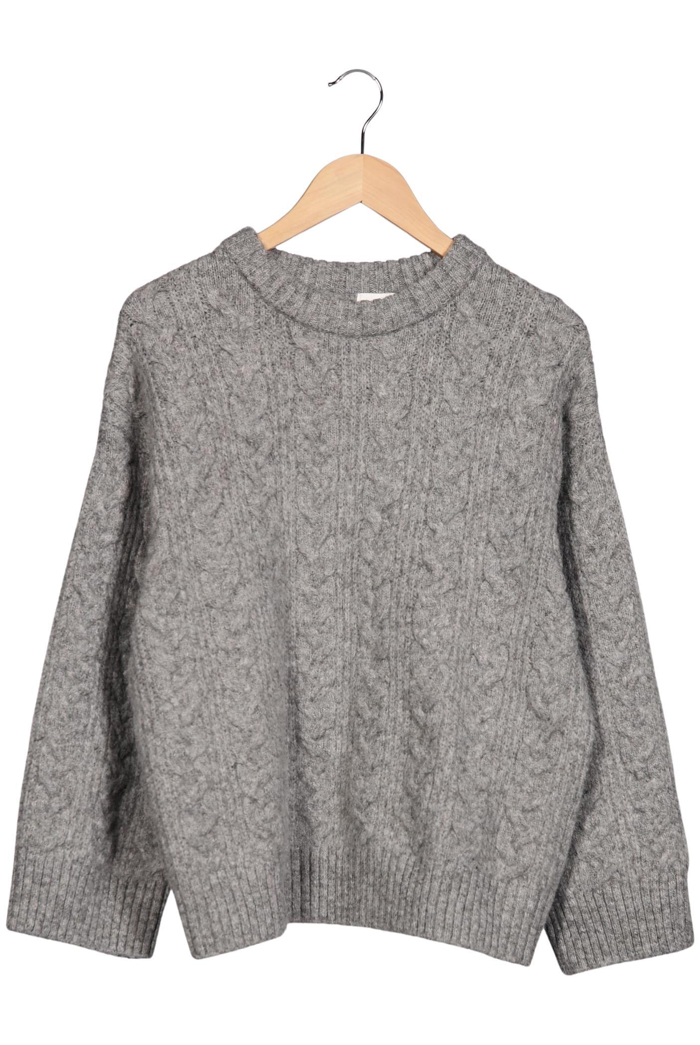 

H&M Damen Pullover, grau, Gr. 36