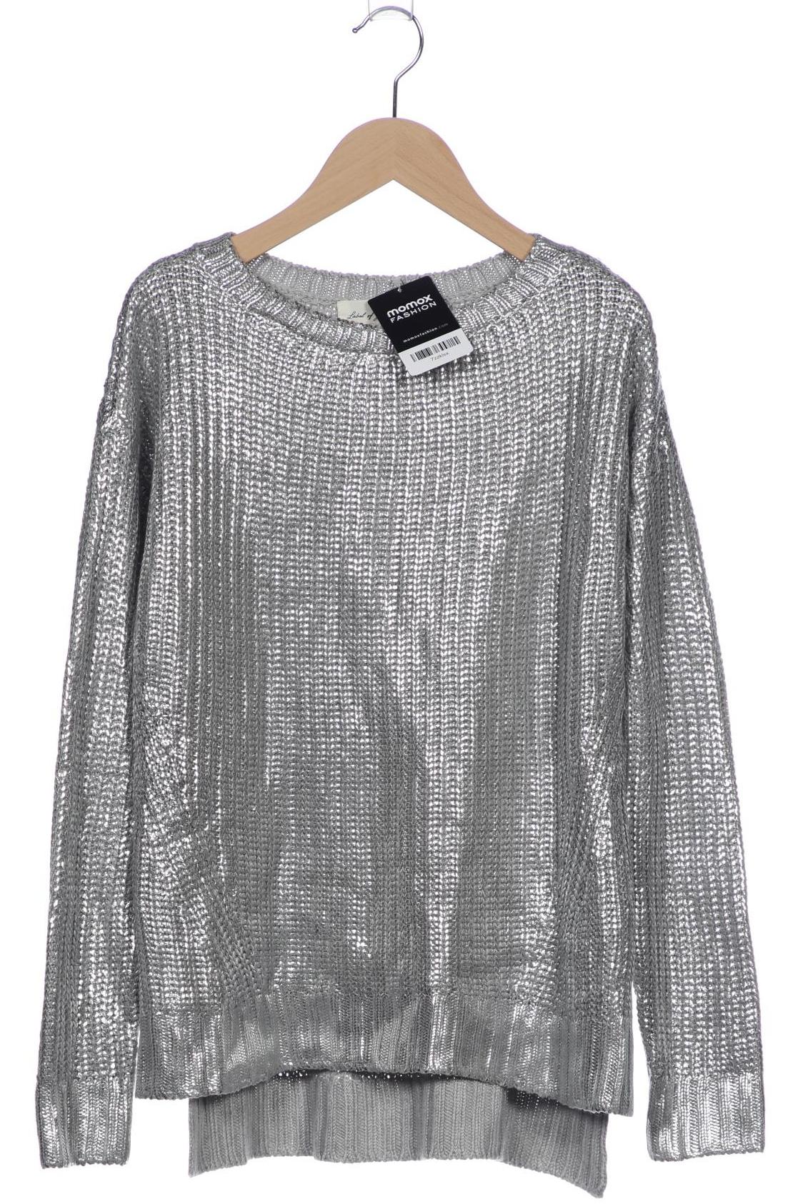 

H&M Damen Pullover, silber, Gr. 36