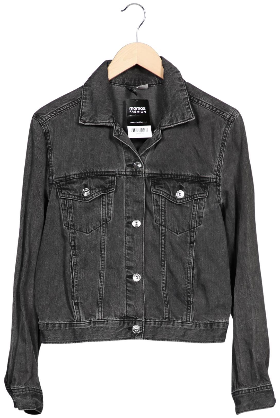 

H&M Damen Jacke, grau, Gr. 34