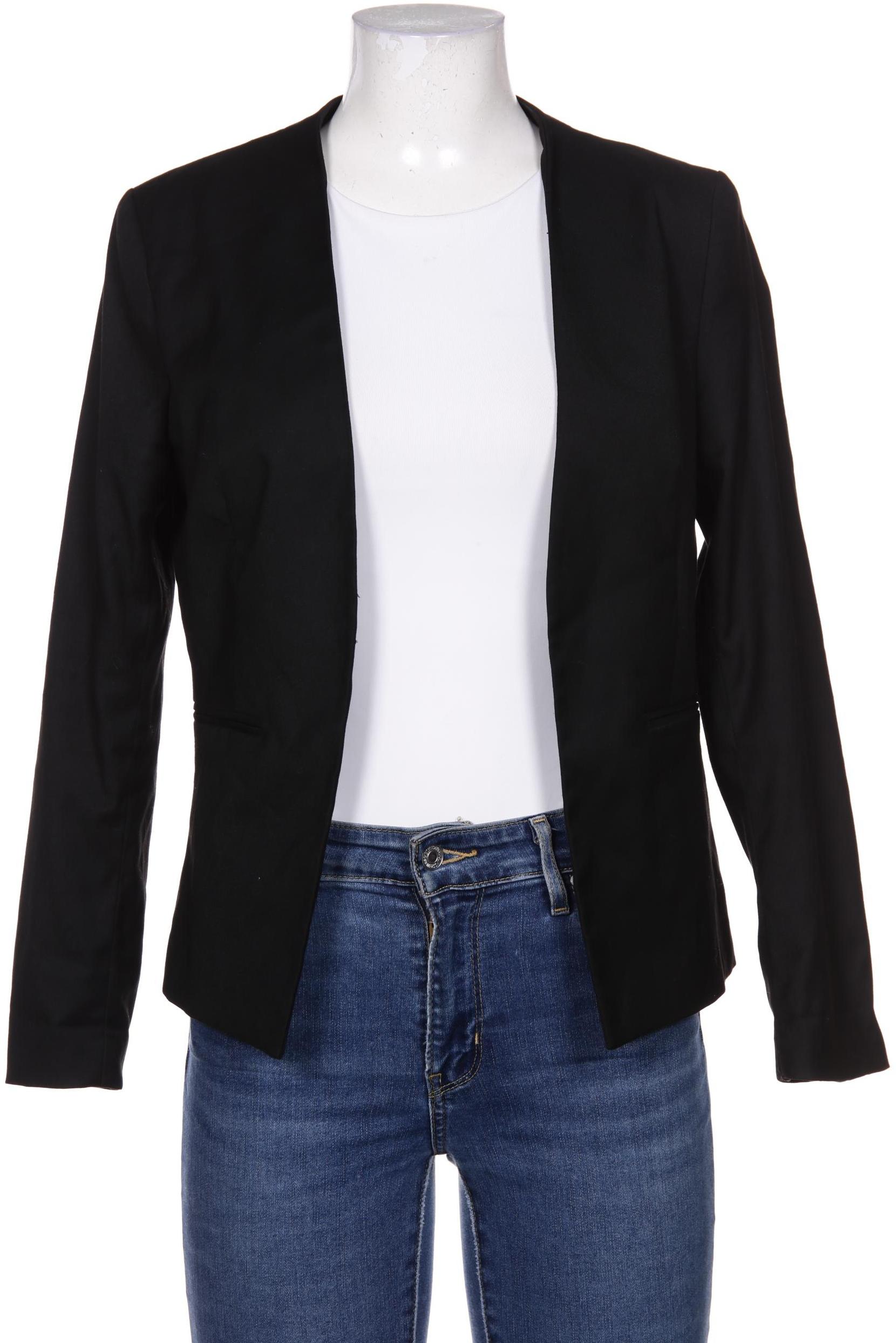 

H&M Damen Blazer, schwarz, Gr. 38