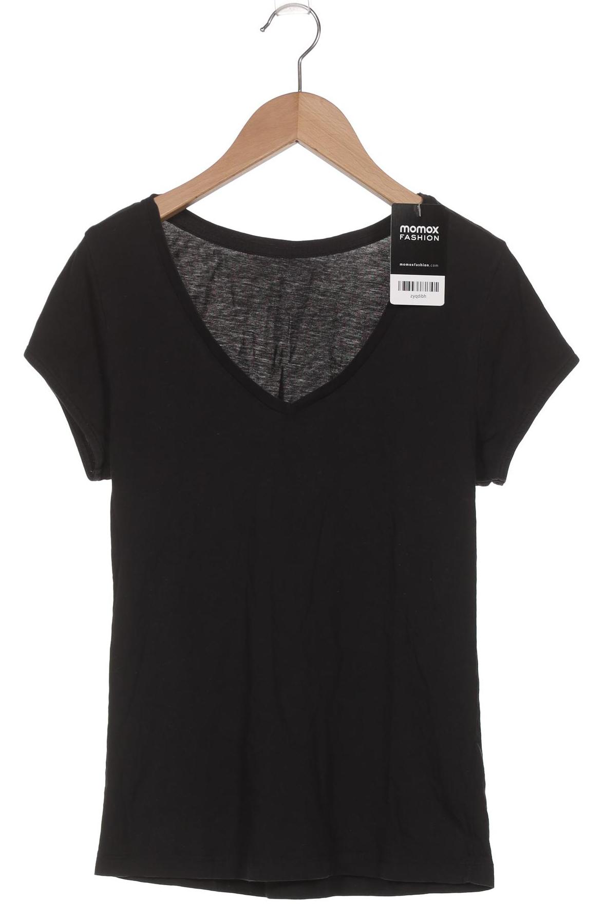 

H&M Damen T-Shirt, schwarz, Gr. 36