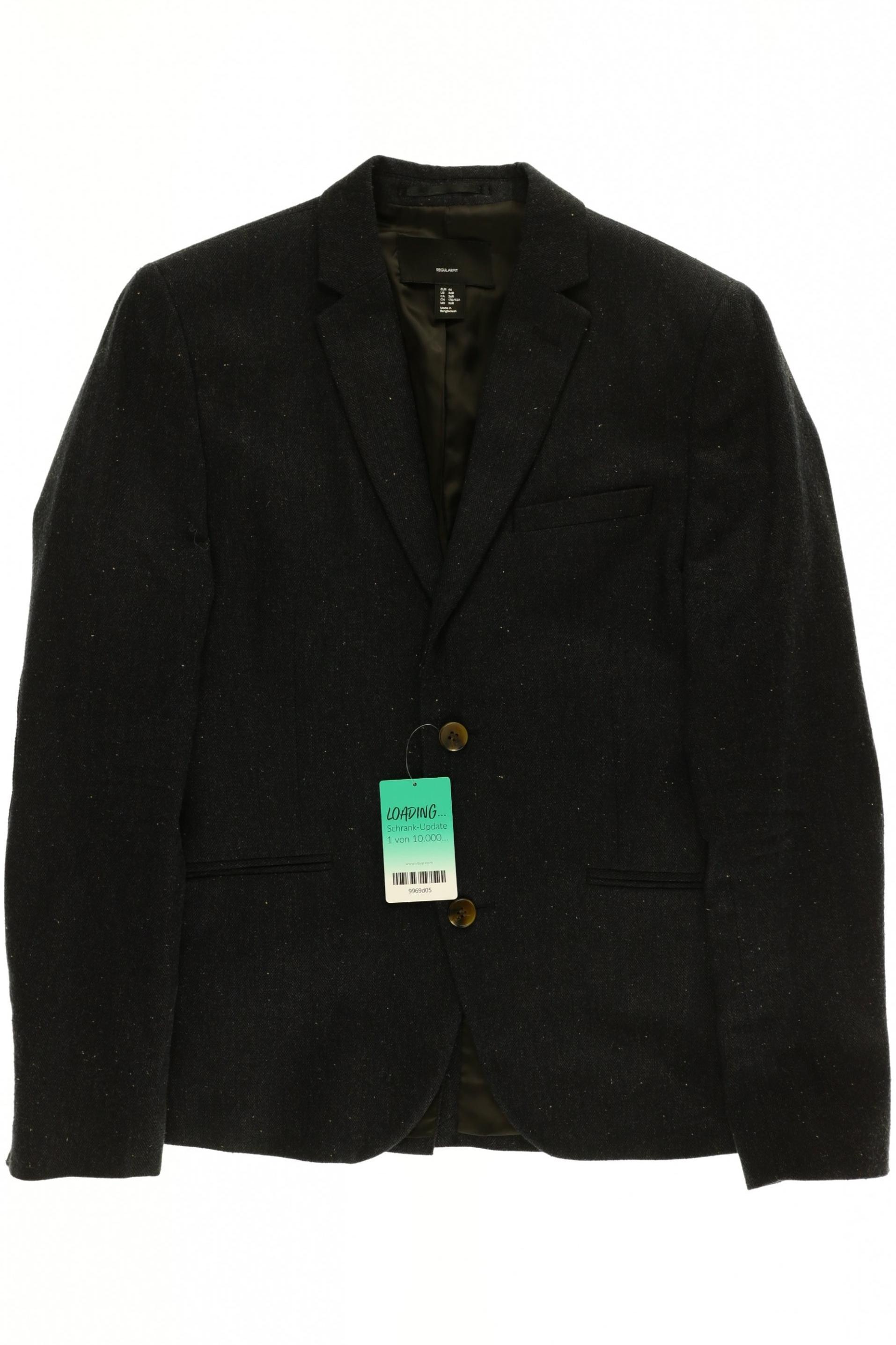 

H&M Herren Sakko, marineblau, Gr. 46