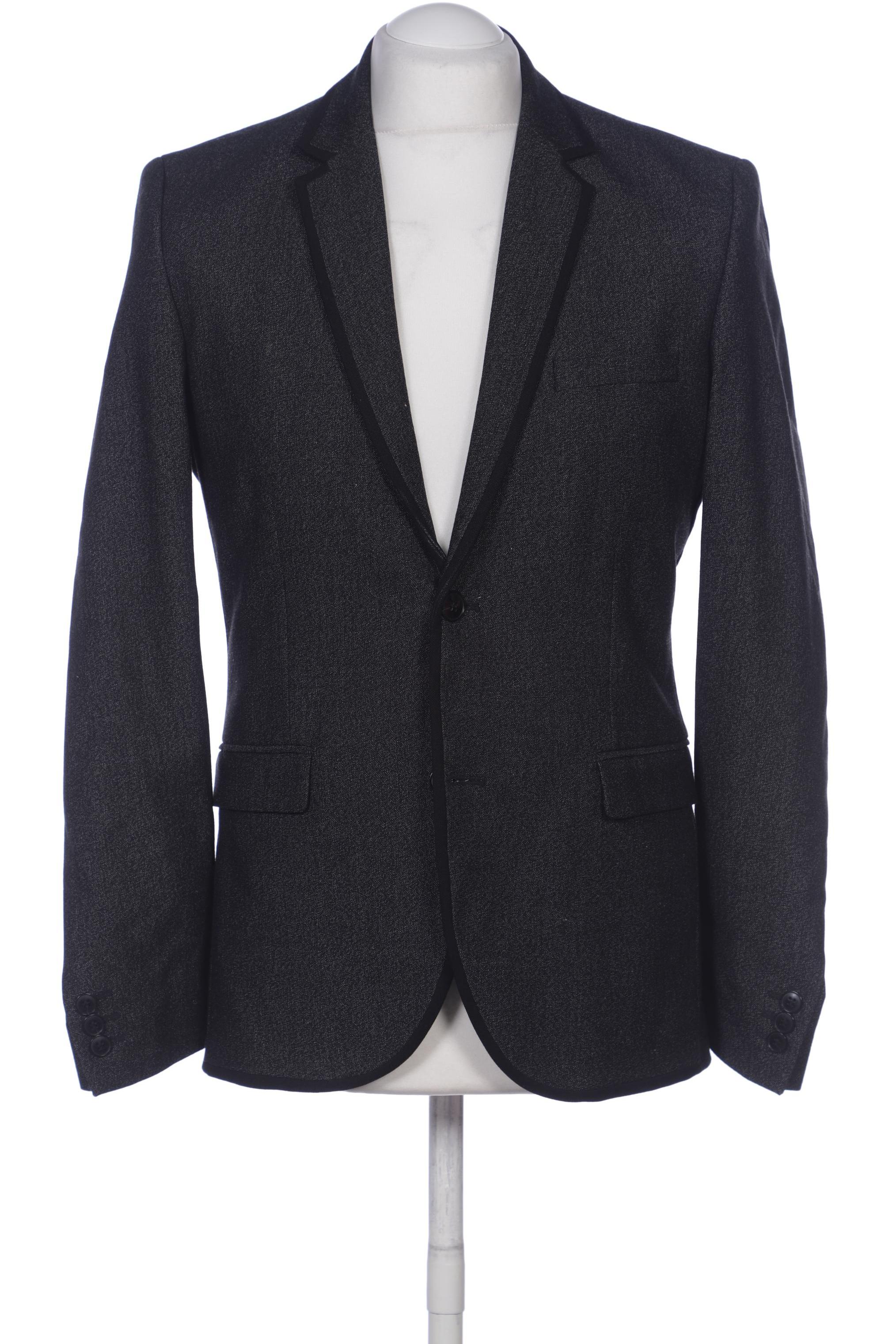 

H&M Herren Sakko, grau, Gr. 48