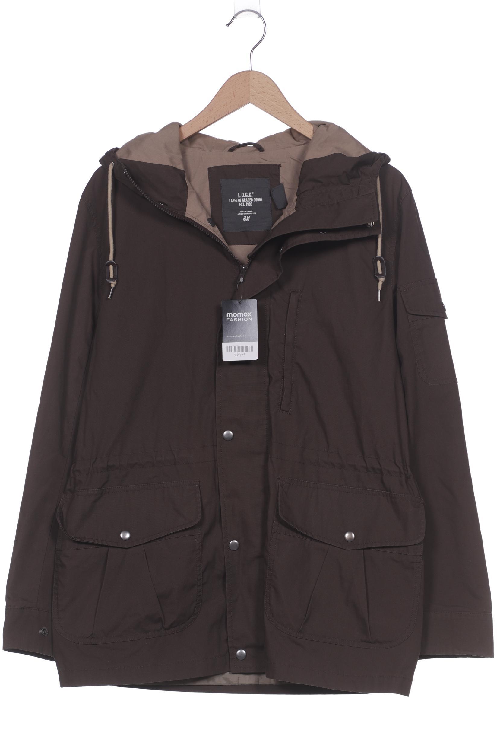 

H&M Herren Jacke, braun, Gr. 48
