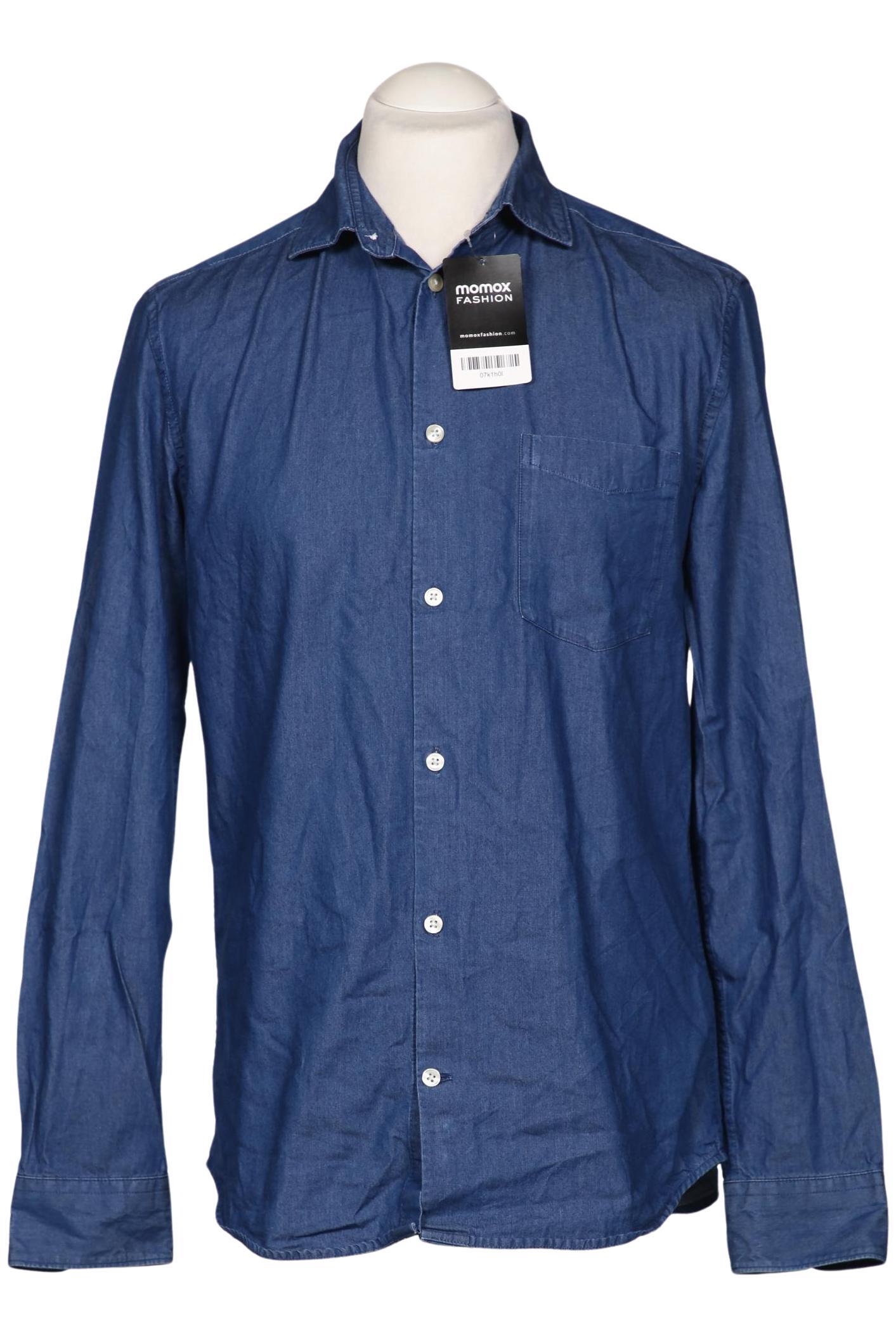 

H&M Herren Hemd, blau, Gr. 48