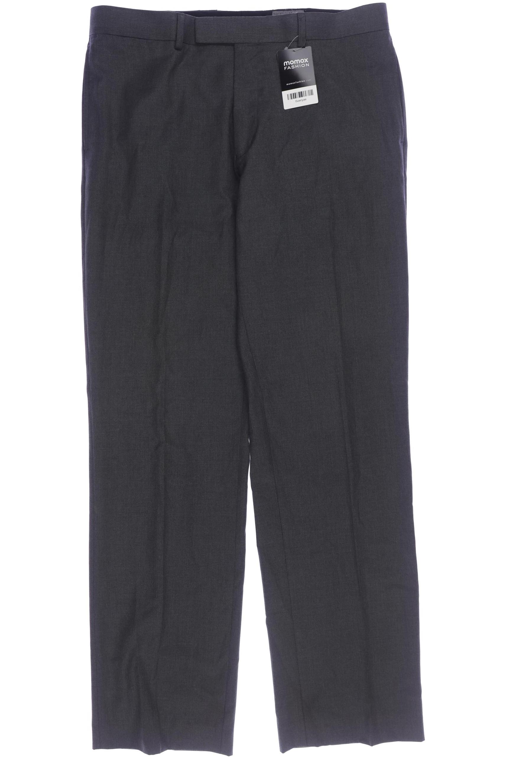

H&M Herren Stoffhose, grau, Gr. 52