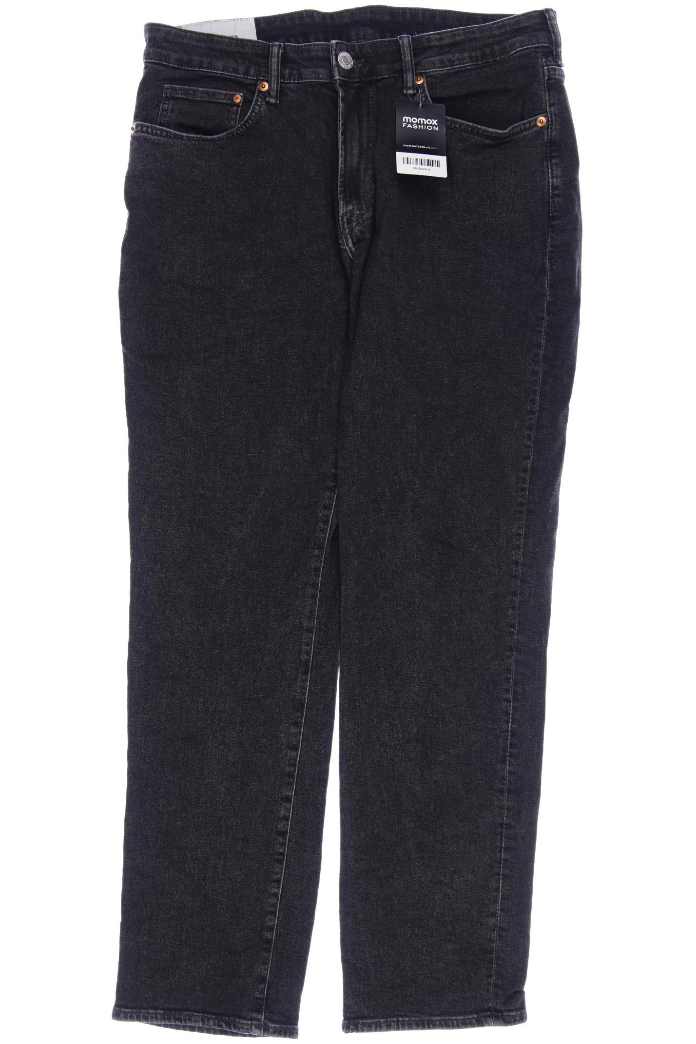 

H&M Herren Jeans, schwarz