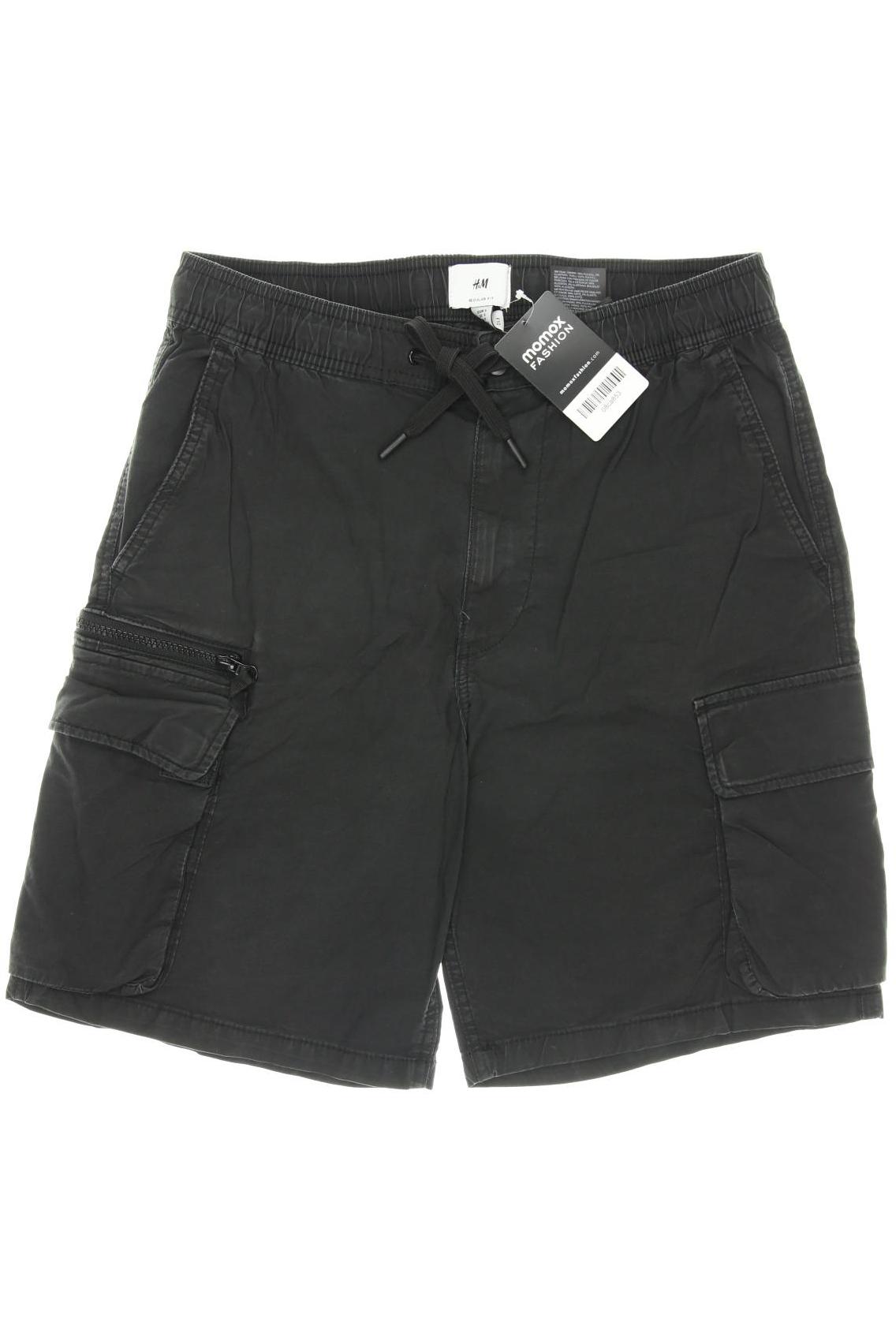 

H&M Herren Shorts, schwarz, Gr. 46