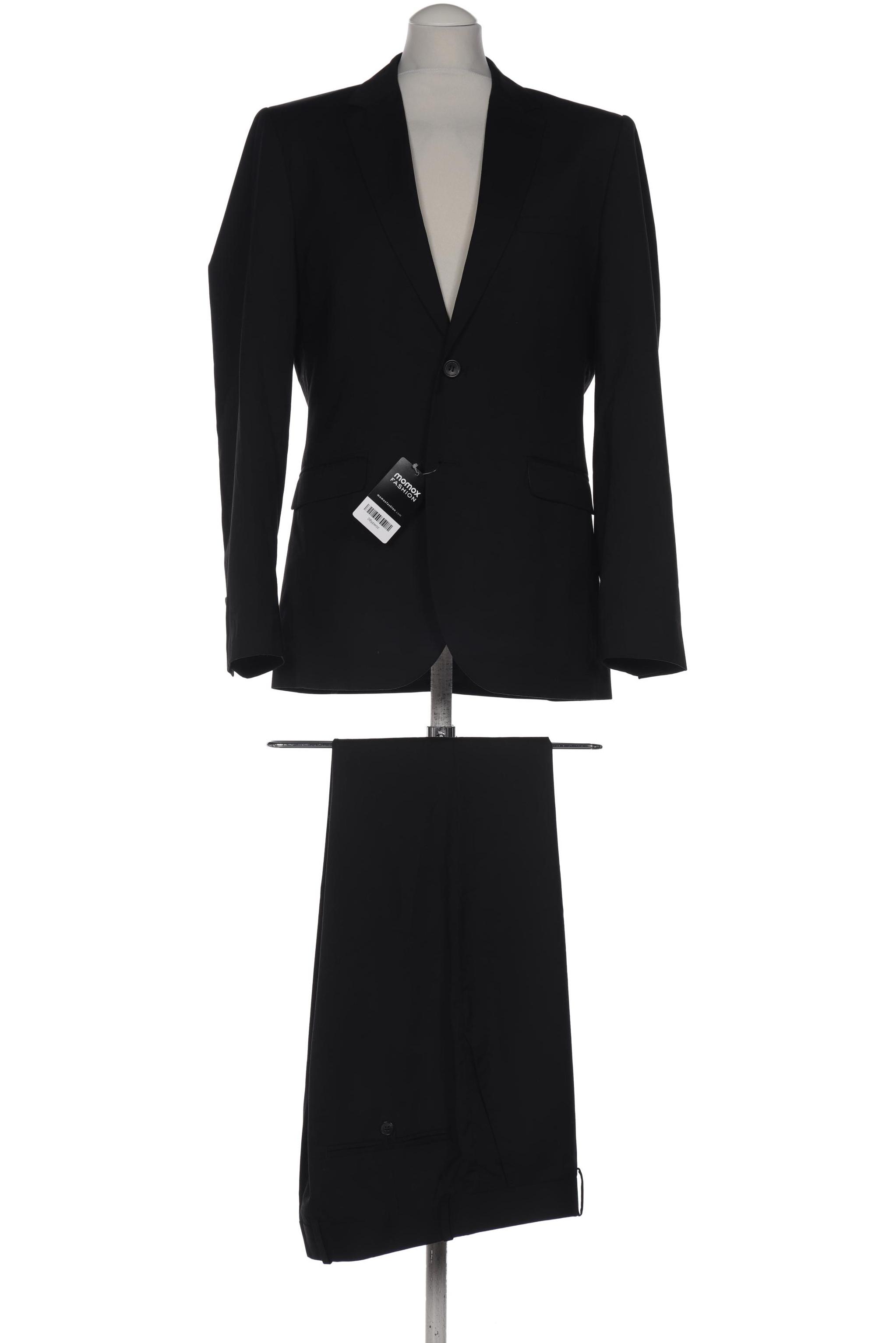 

H&M Herren Anzug, schwarz, Gr. 50
