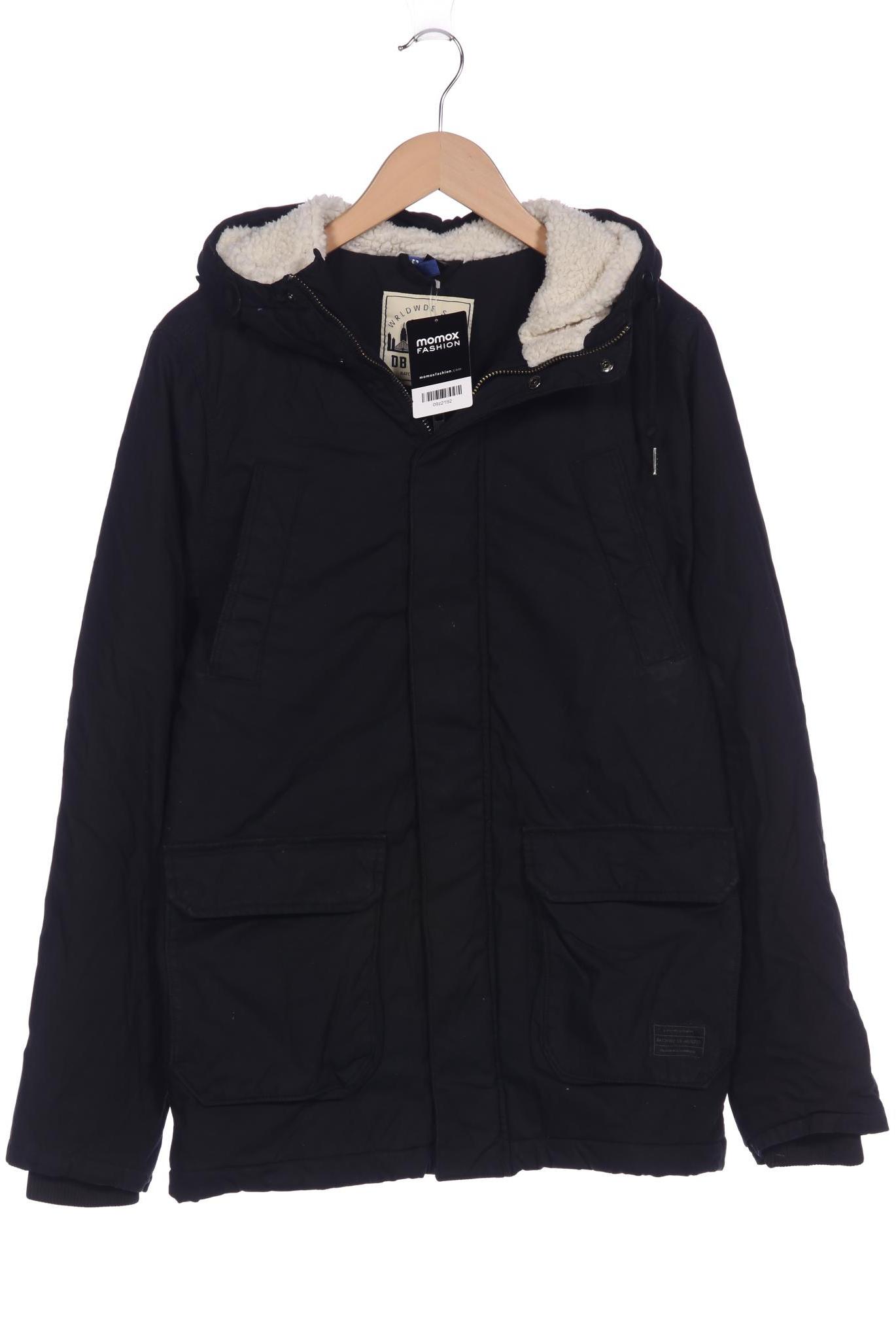 

H&M Herren Mantel, schwarz, Gr. 46