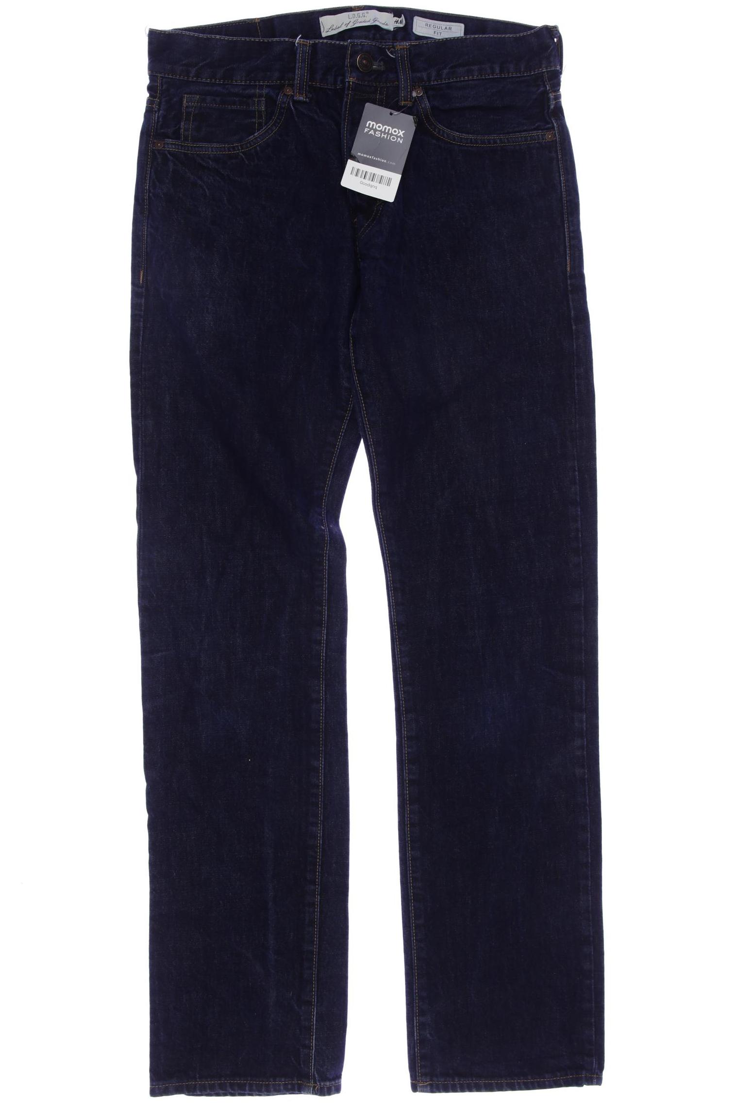 

H&M Herren Jeans, marineblau, Gr. 30