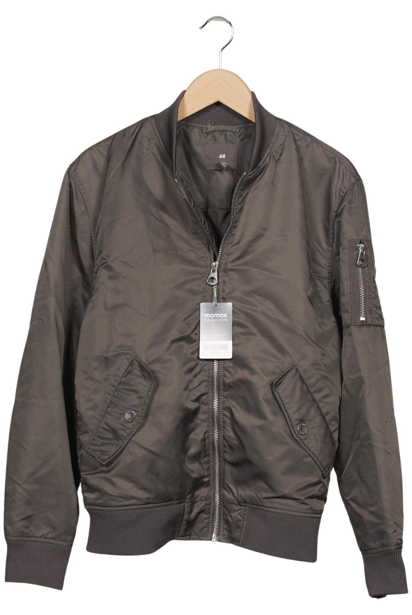 

H&M Herren Jacke, grau, Gr. 46