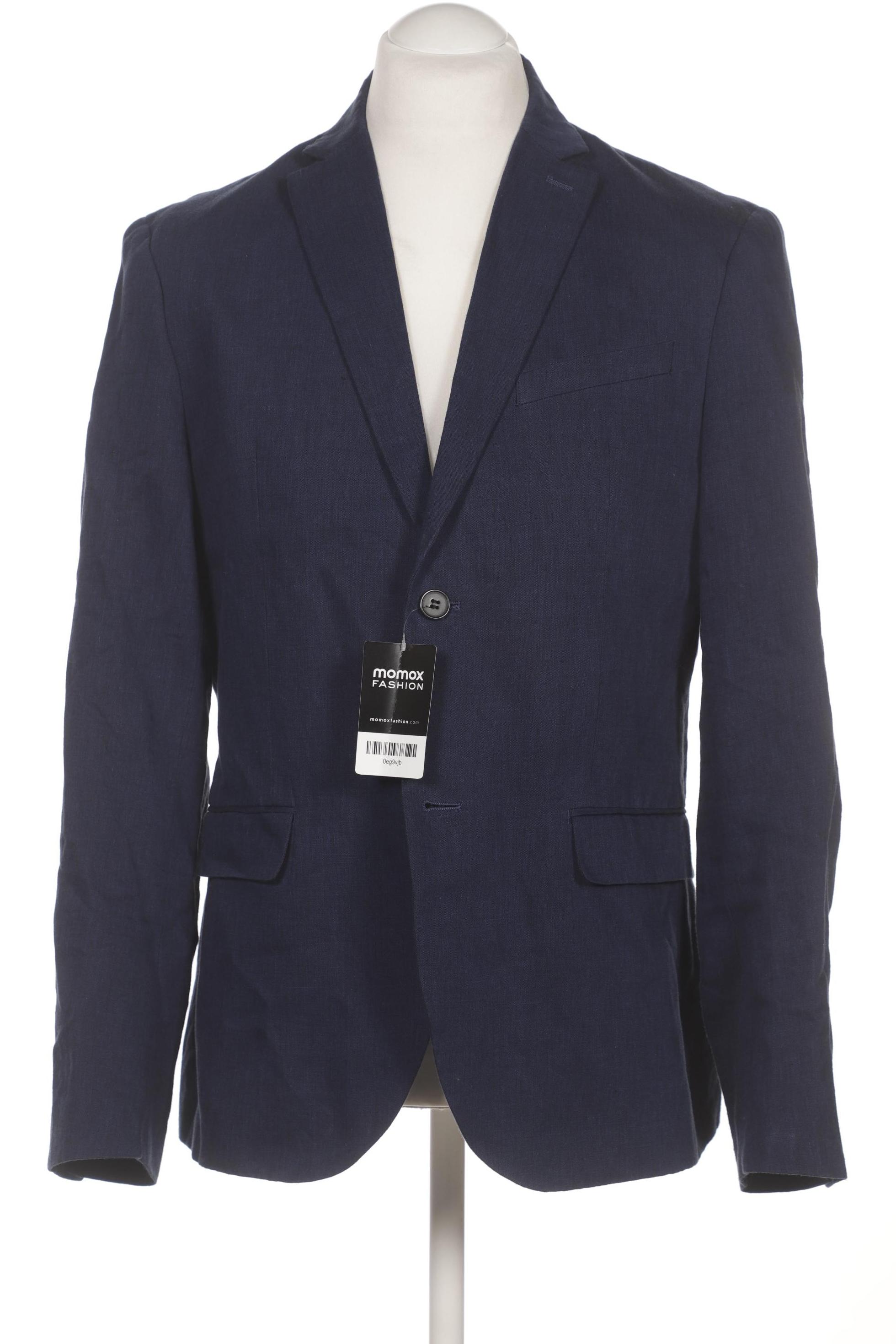 

H&M Herren Sakko, marineblau, Gr. 54