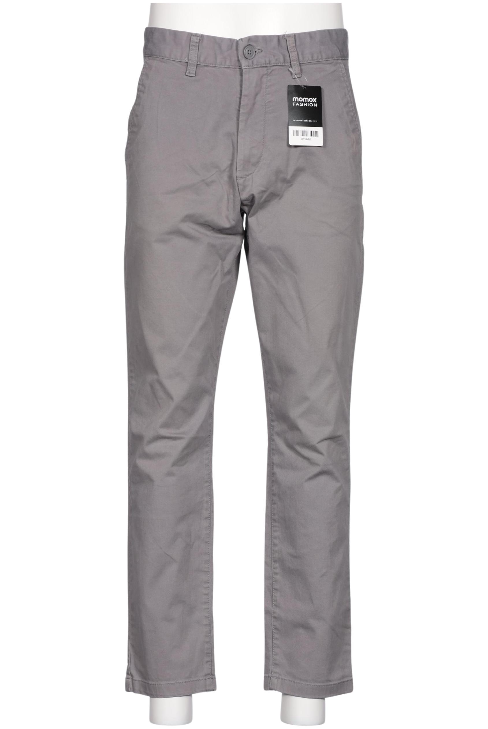 

H&M Herren Stoffhose, grau, Gr. 30