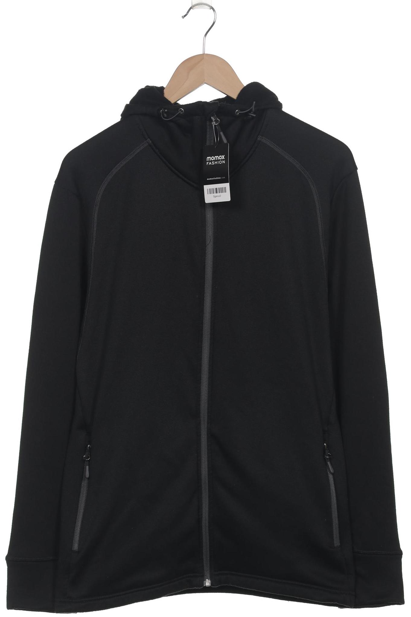 

H&M Herren Kapuzenpullover, schwarz, Gr. 48