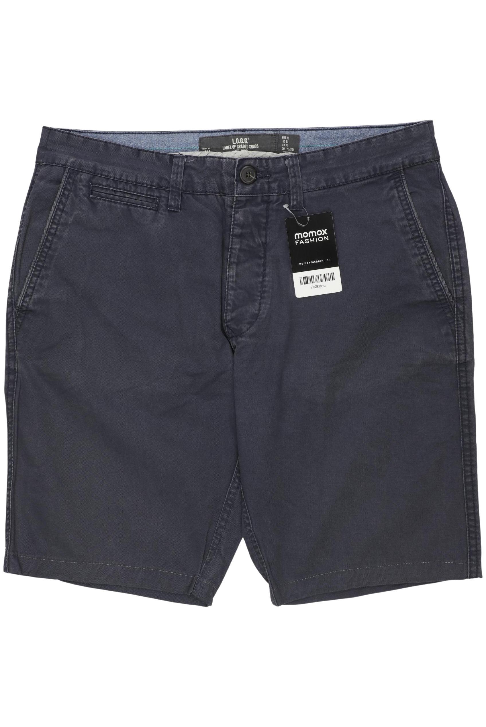 

H&M Herren Shorts, grau, Gr. 33