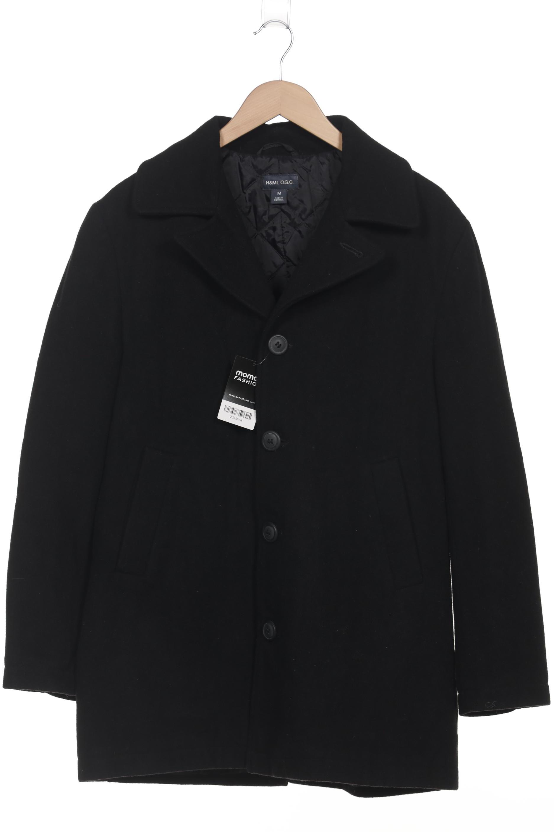 

H&M Herren Jacke, schwarz, Gr. 48