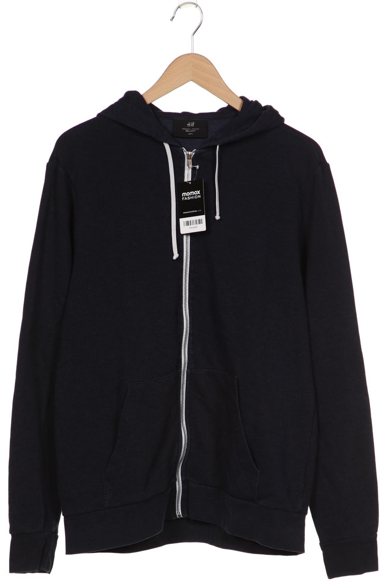 

H&M Herren Kapuzenpullover, marineblau