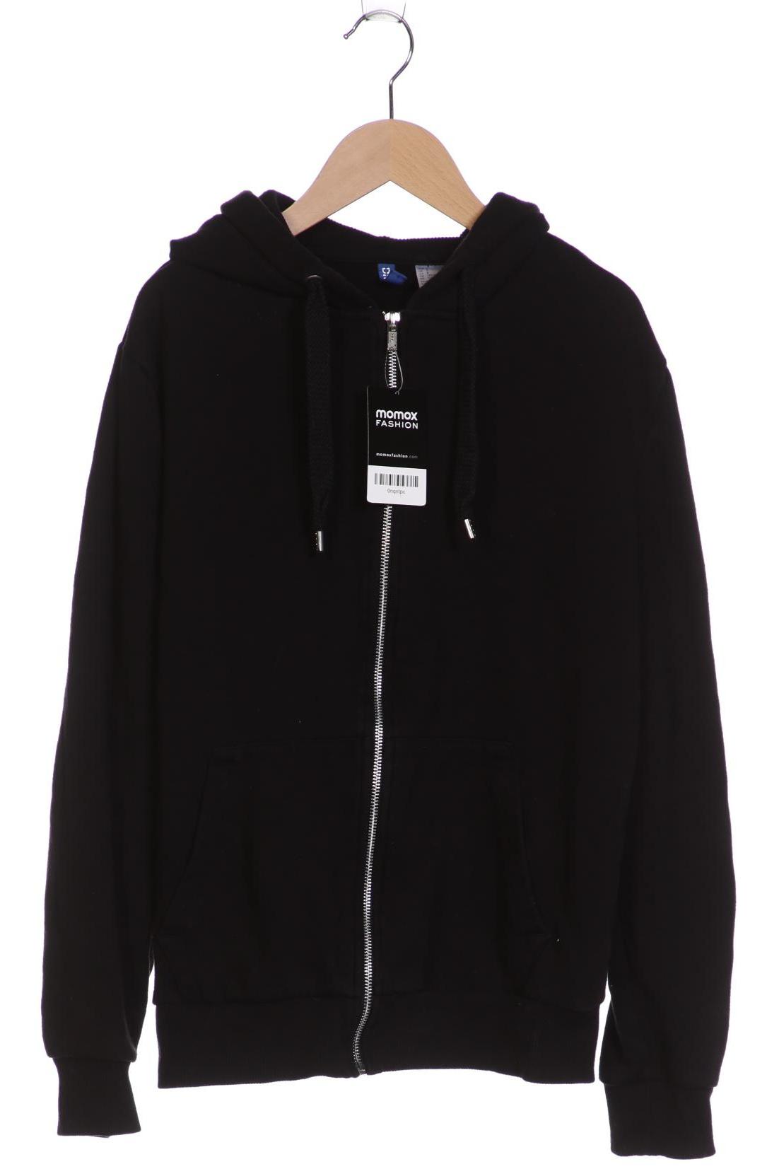 

H&M Herren Kapuzenpullover, schwarz