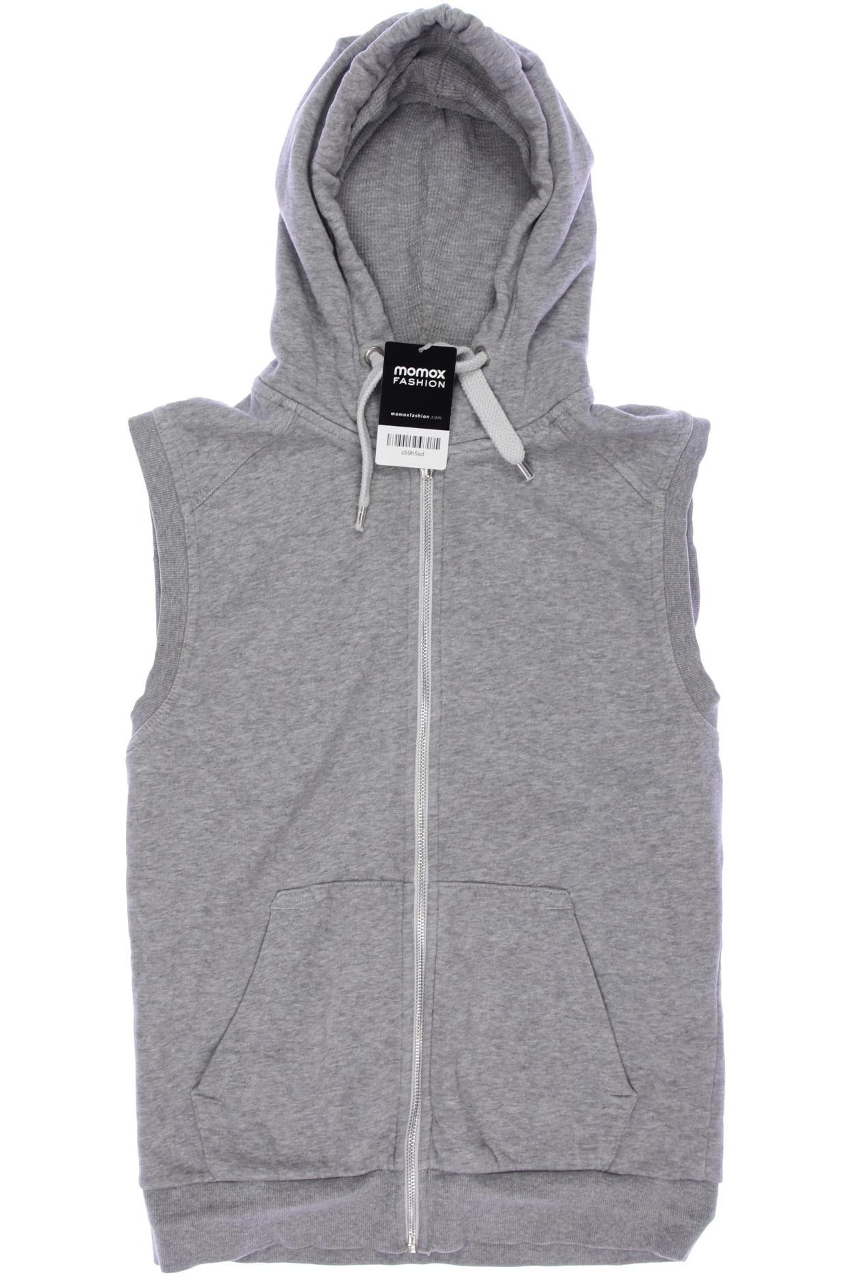 

H&M Herren Kapuzenpullover, grau, Gr. 46