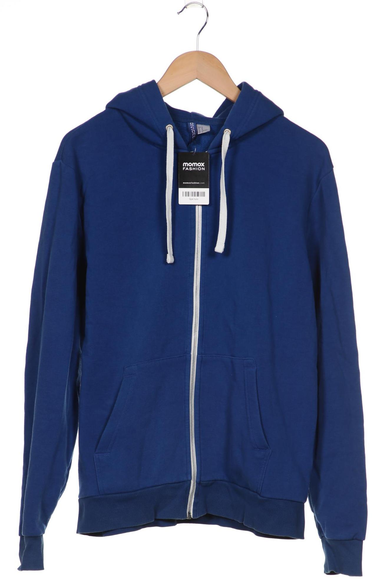 

H&M Herren Kapuzenpullover, blau